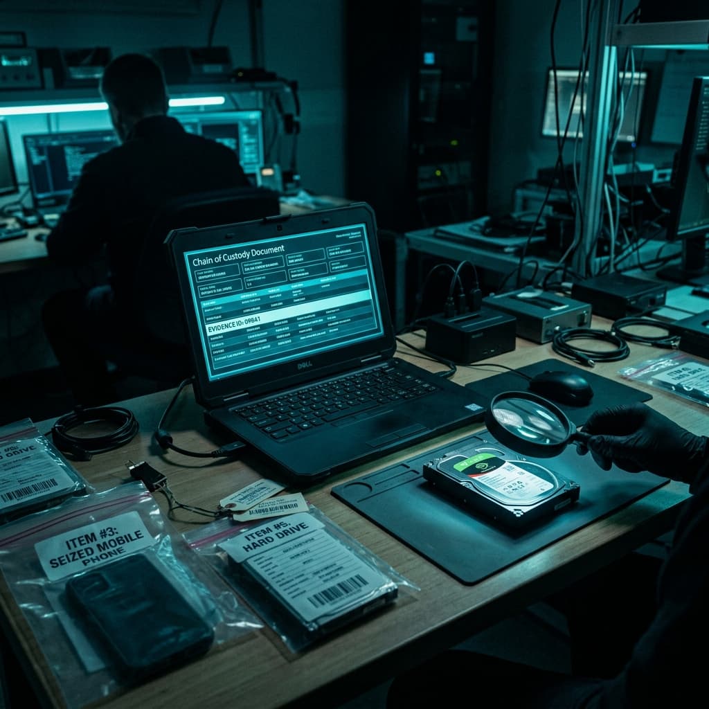 Digital Evidence Handling
& Legal Procedures
